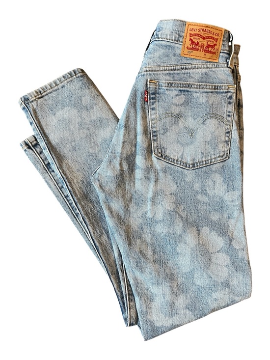 Levi's Denim - Levi's “Hazy Daisy” 501 Skinny Filiforme Limited Edition Jeans size 24